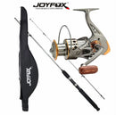 Vara de pesca Joyfox com Molinete 1,8m + Carretel Molinete Dc7000 12+1 Rolamentos