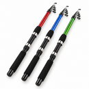 Kit Pescador - 3 Varas e 3 Molinetes com Linha