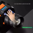 Lanterna LED - prova d'água e recarregável (Cópia)