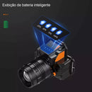 Lanterna LED - prova d'água e recarregável (Cópia)